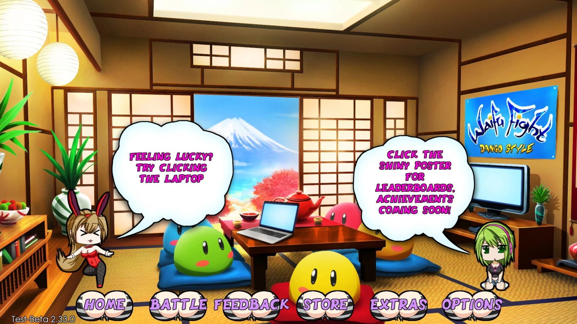 Waifu Fight: Dango Style screenshot 2