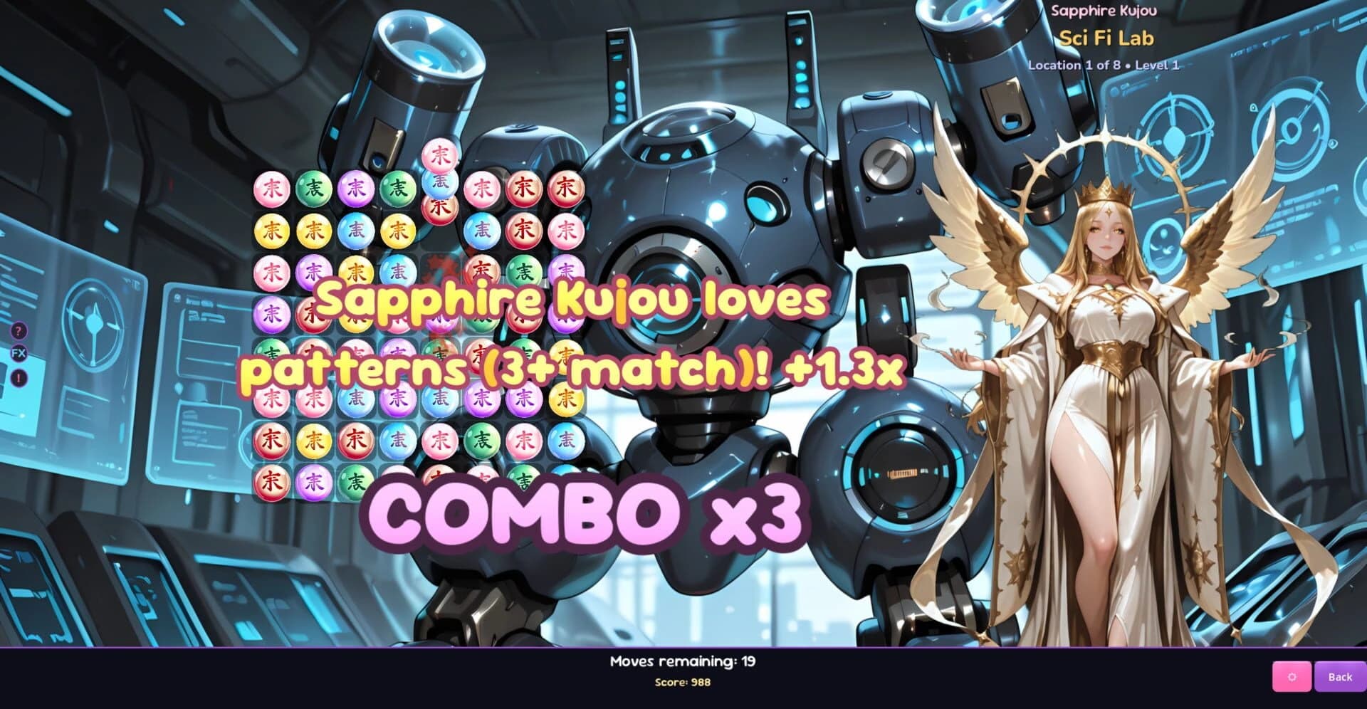 Waifu Match! screenshot 1