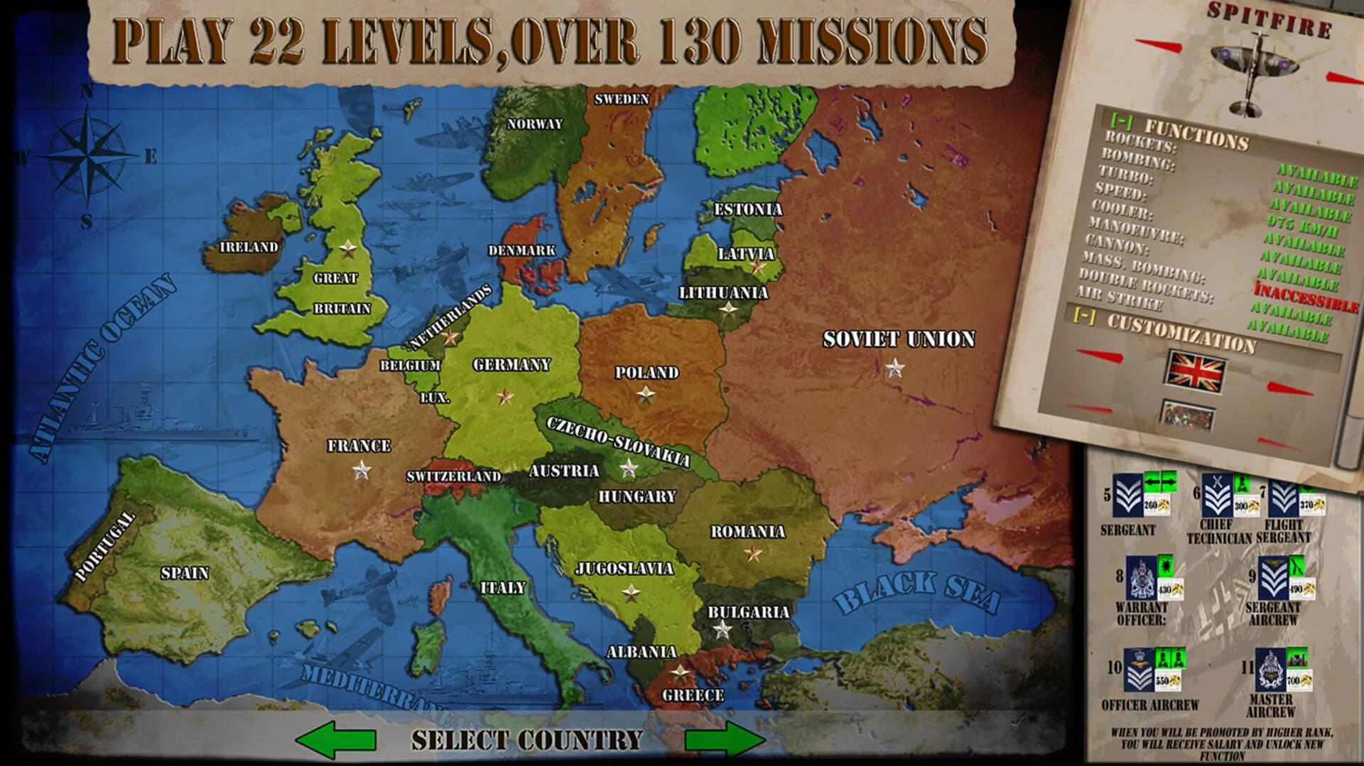 War Birds: WW2 Air strike 1942 screenshot 1