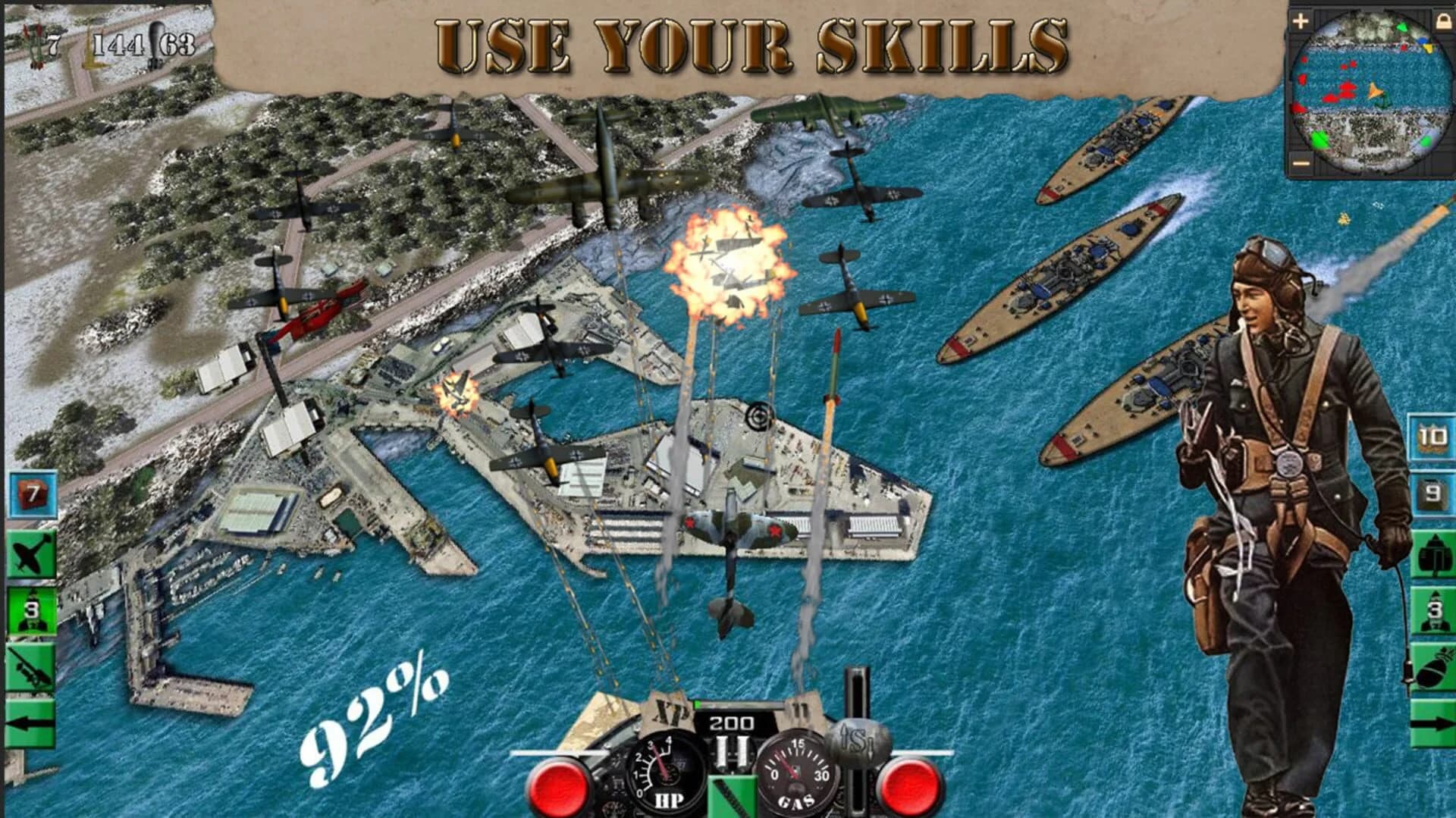 War Birds: WW2 Air strike 1942 screenshot 5