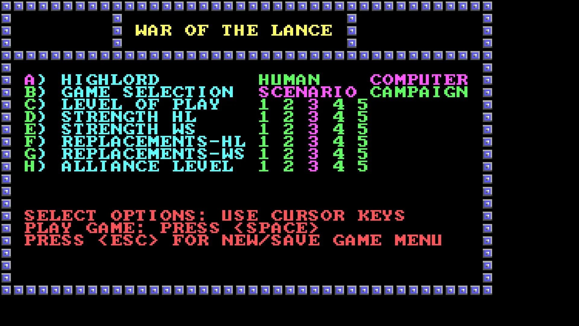 War of the Lance screenshot 4