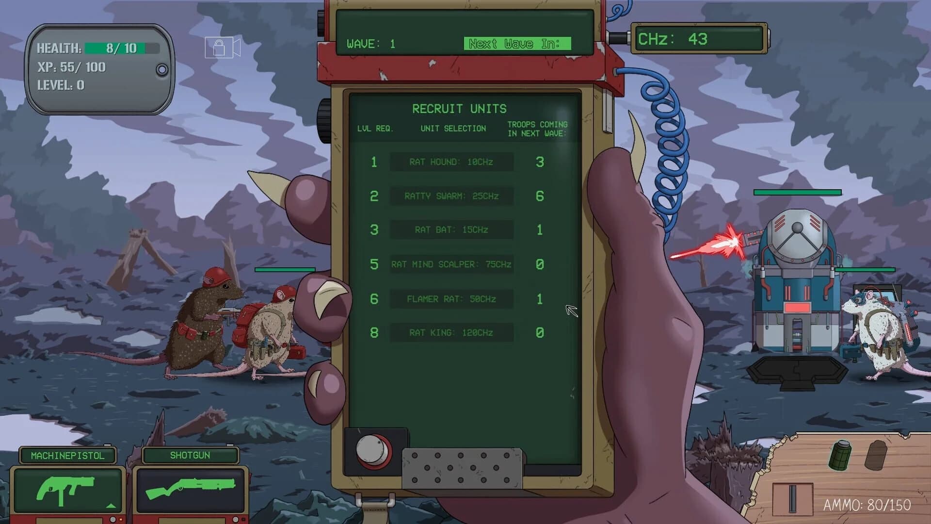 War Rats: The Rat em Up screenshot 3
