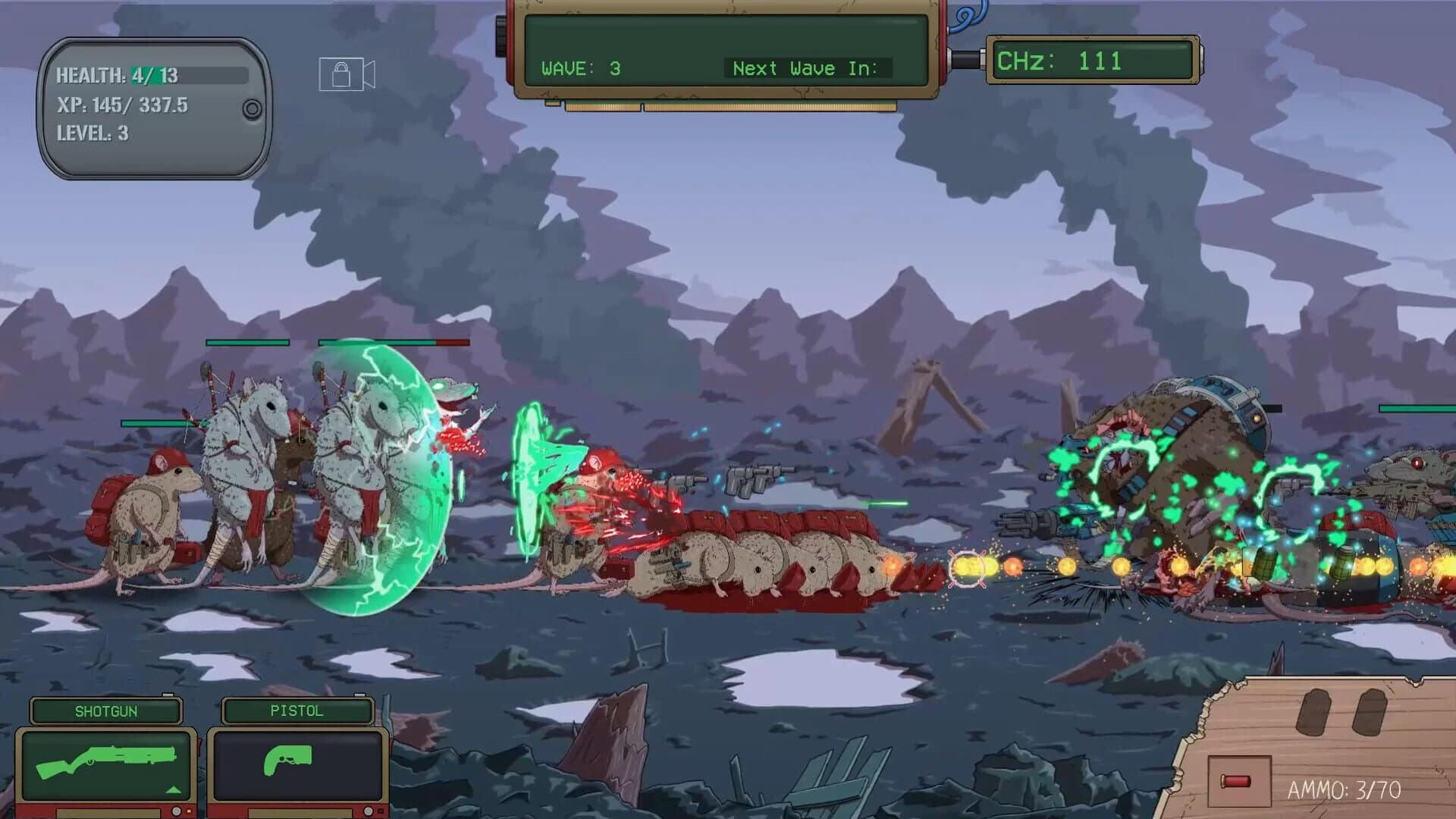 War Rats: The Rat em Up screenshot 1