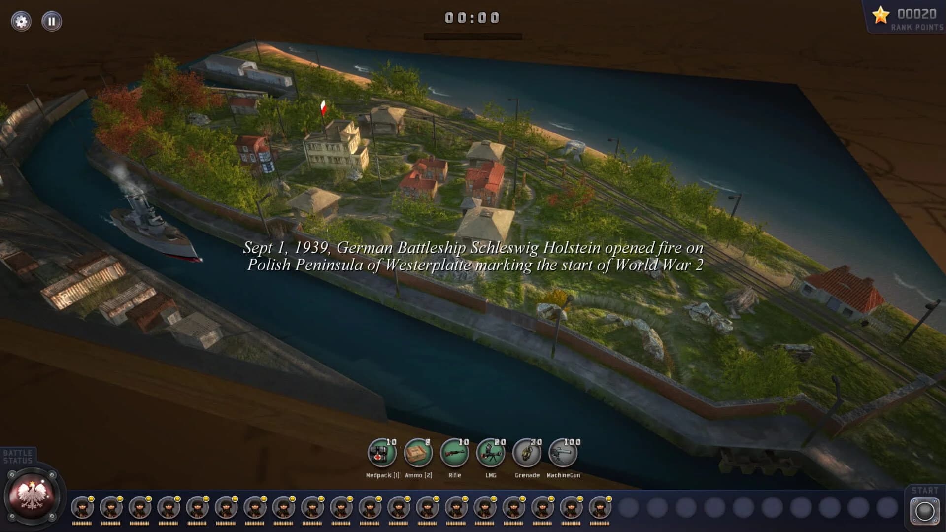 Warfront Defenders: Westerplatte screenshot 1