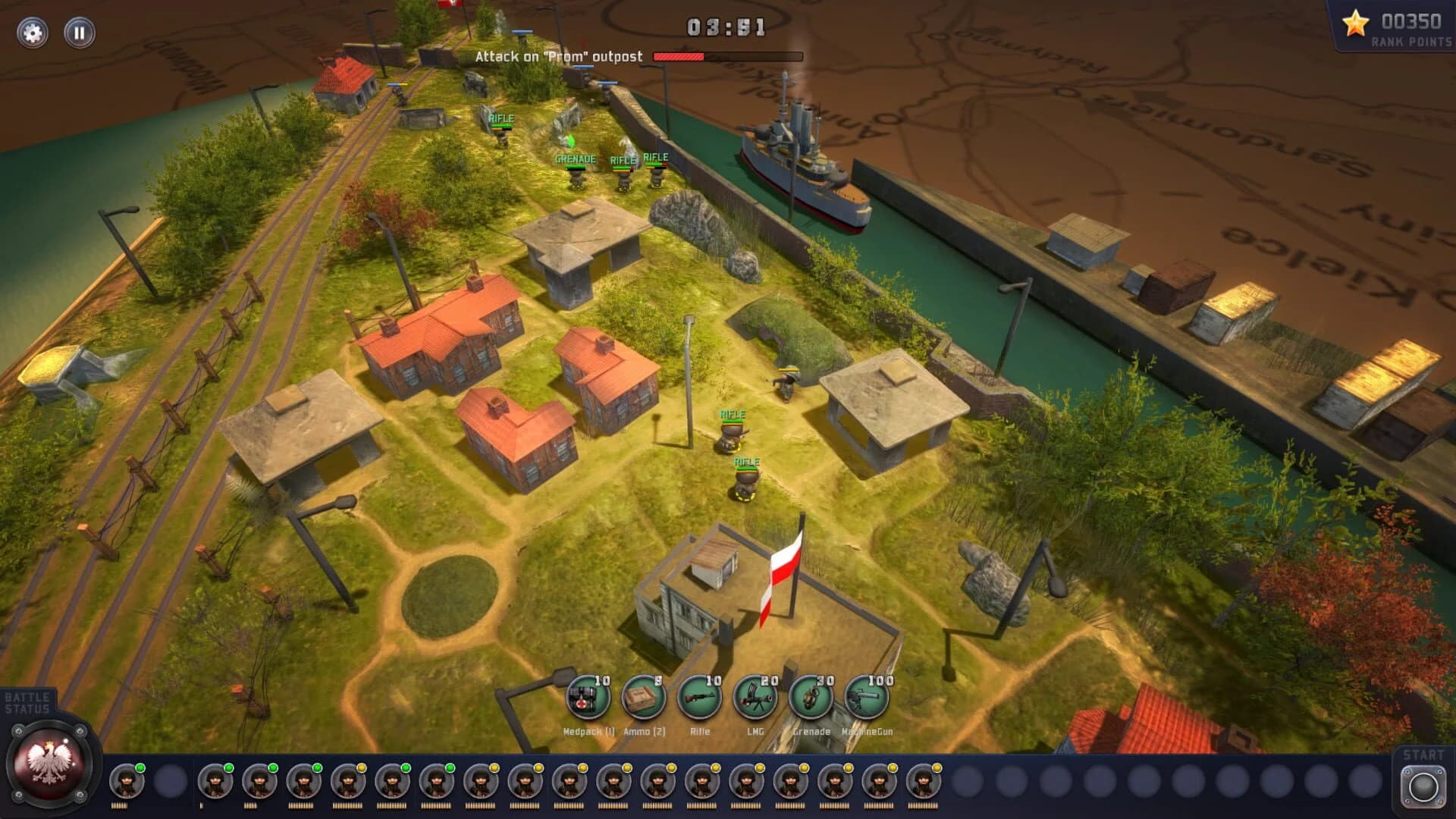 Warfront Defenders: Westerplatte screenshot 3