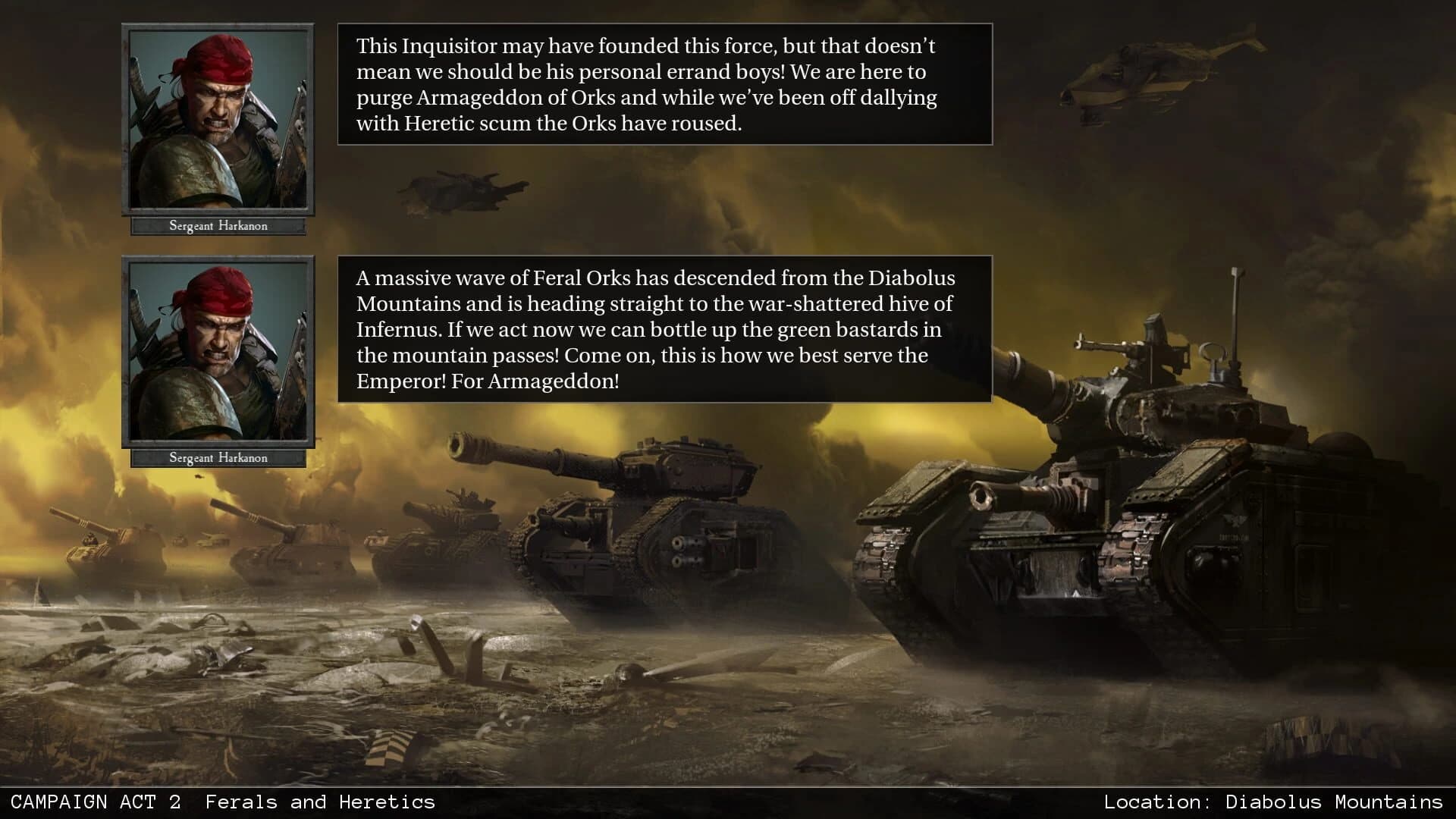 Warhammer 40,000: Armageddon - Ork Hunters screenshot 4