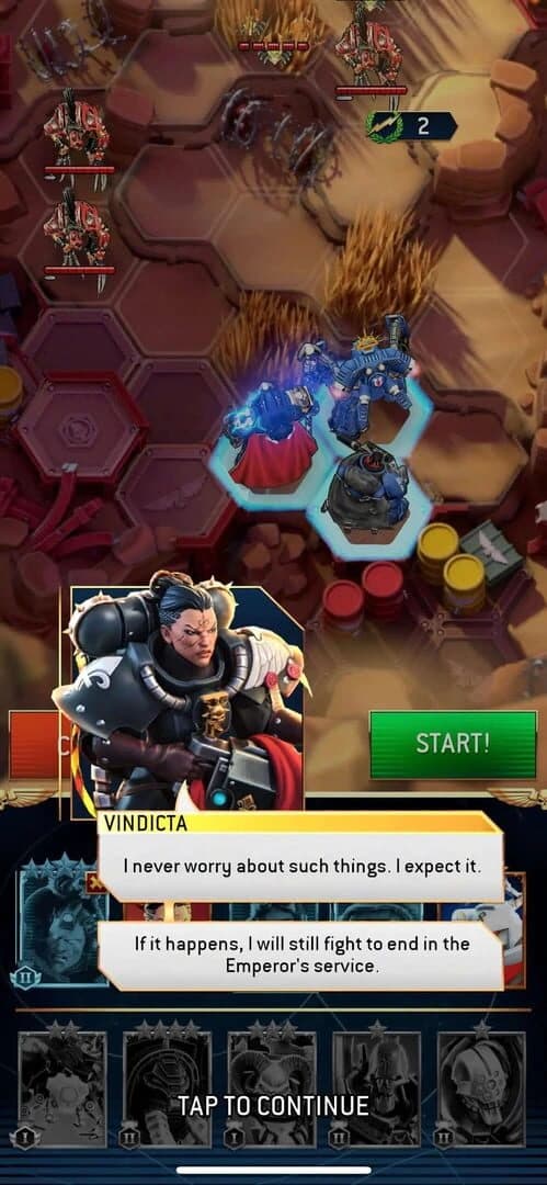 Warhammer 40,000: Tacticus screenshot 2