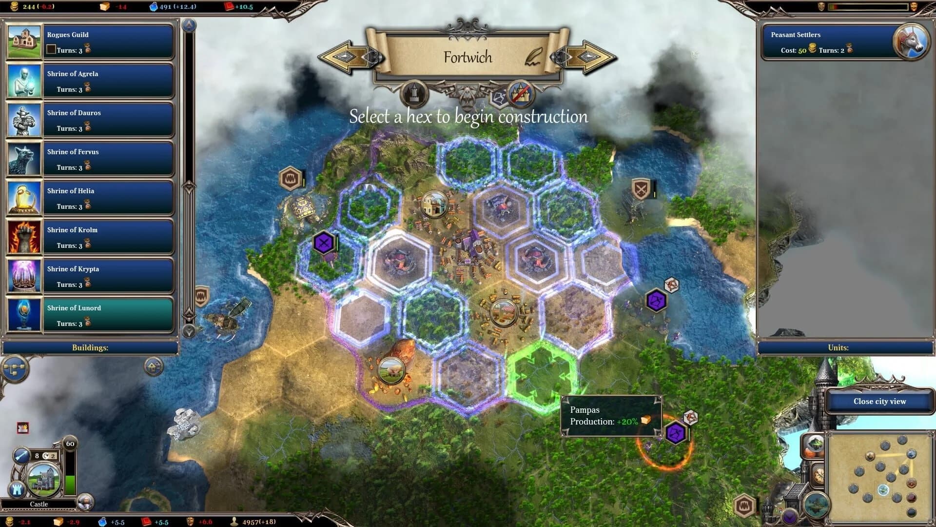 Warlock II: The Exiled screenshot 2