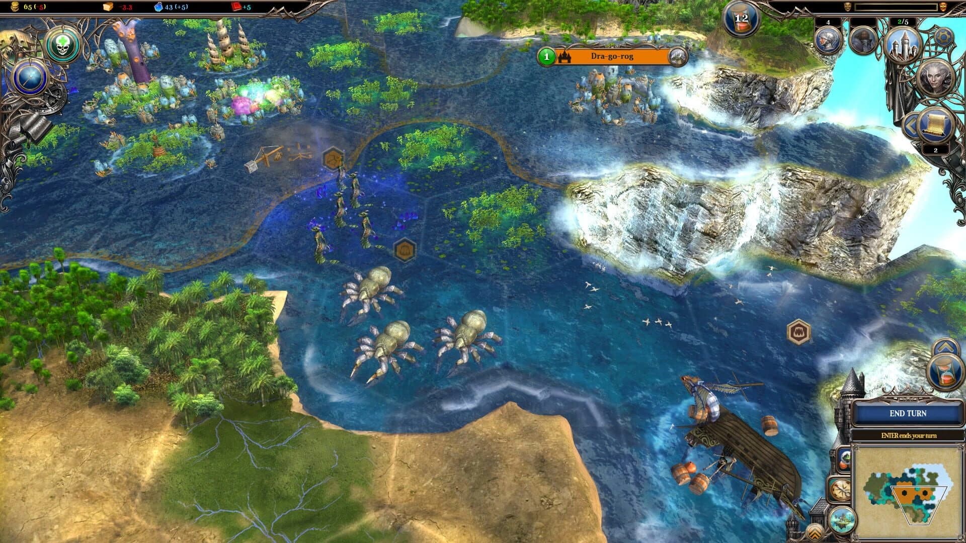 Warlock II: The Exiled - Wrath of the Nagas screenshot 2