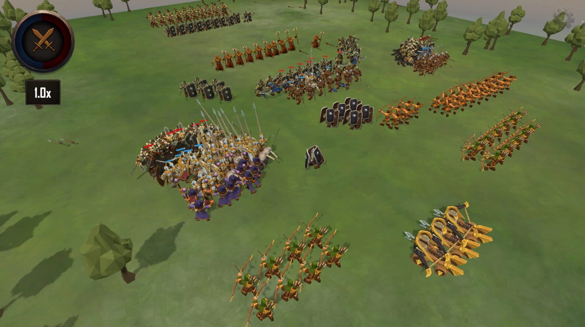 Warlords Battle Simulator screenshot 3