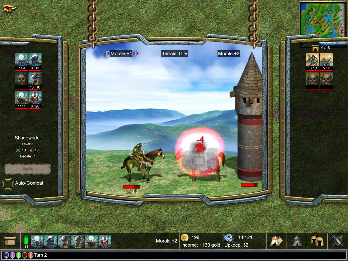 Warlords IV: Heroes of Etheria screenshot 3