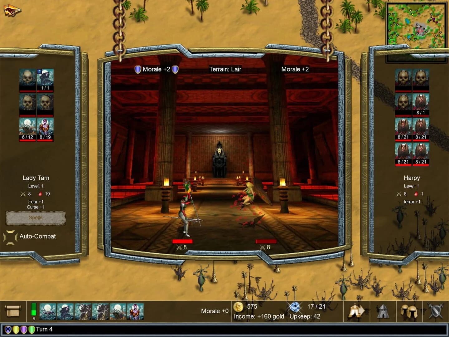 Warlords IV: Heroes of Etheria screenshot 2