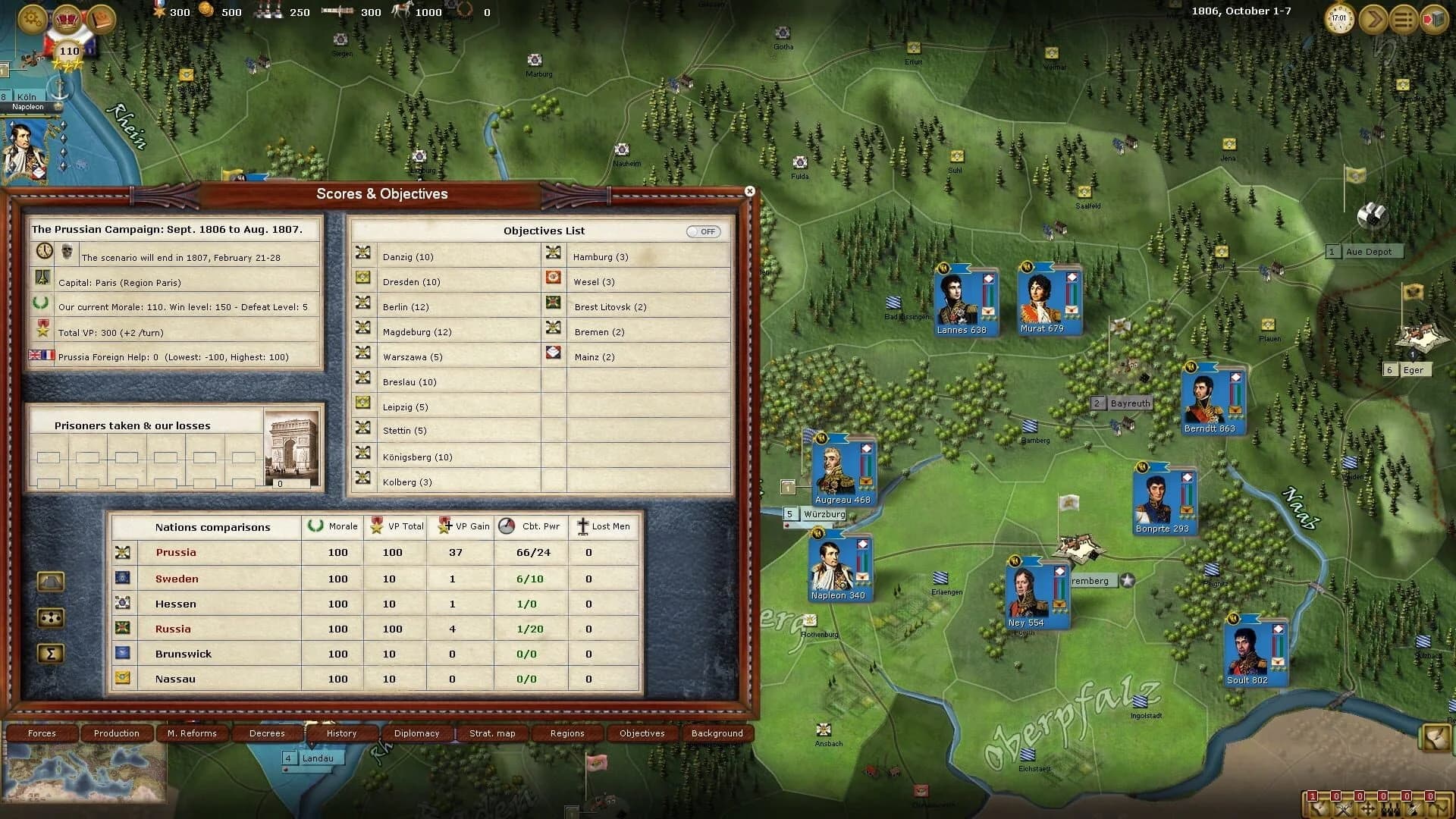 Wars of Napoleon screenshot 3