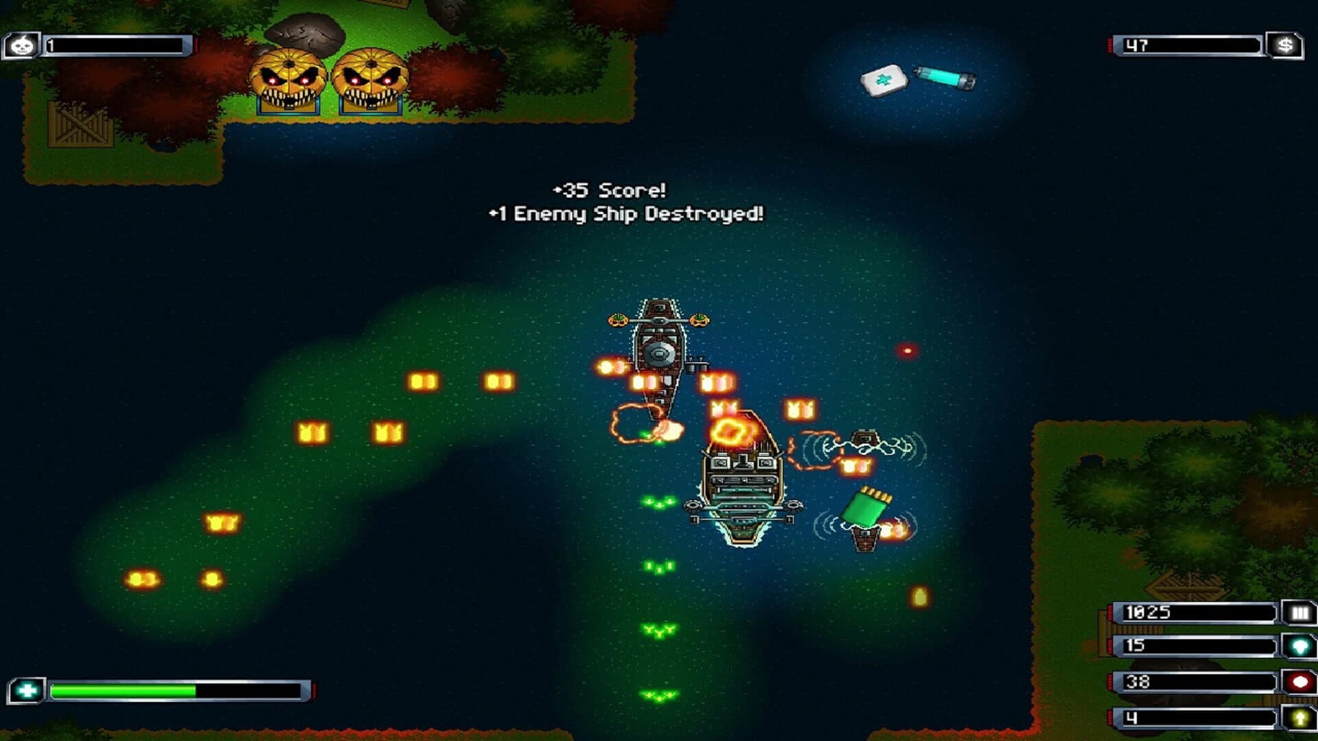 Warships on the Halloween Night screenshot 5