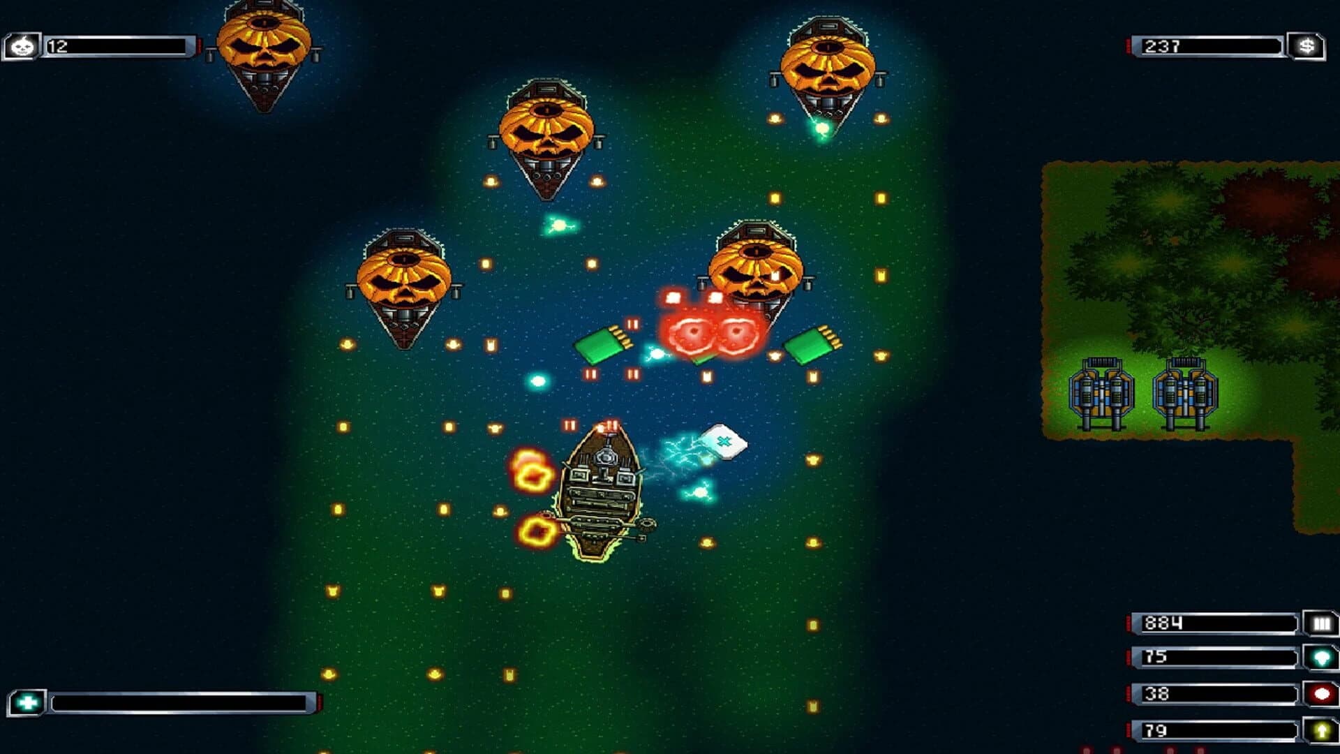 Warships on the Halloween Night screenshot 3