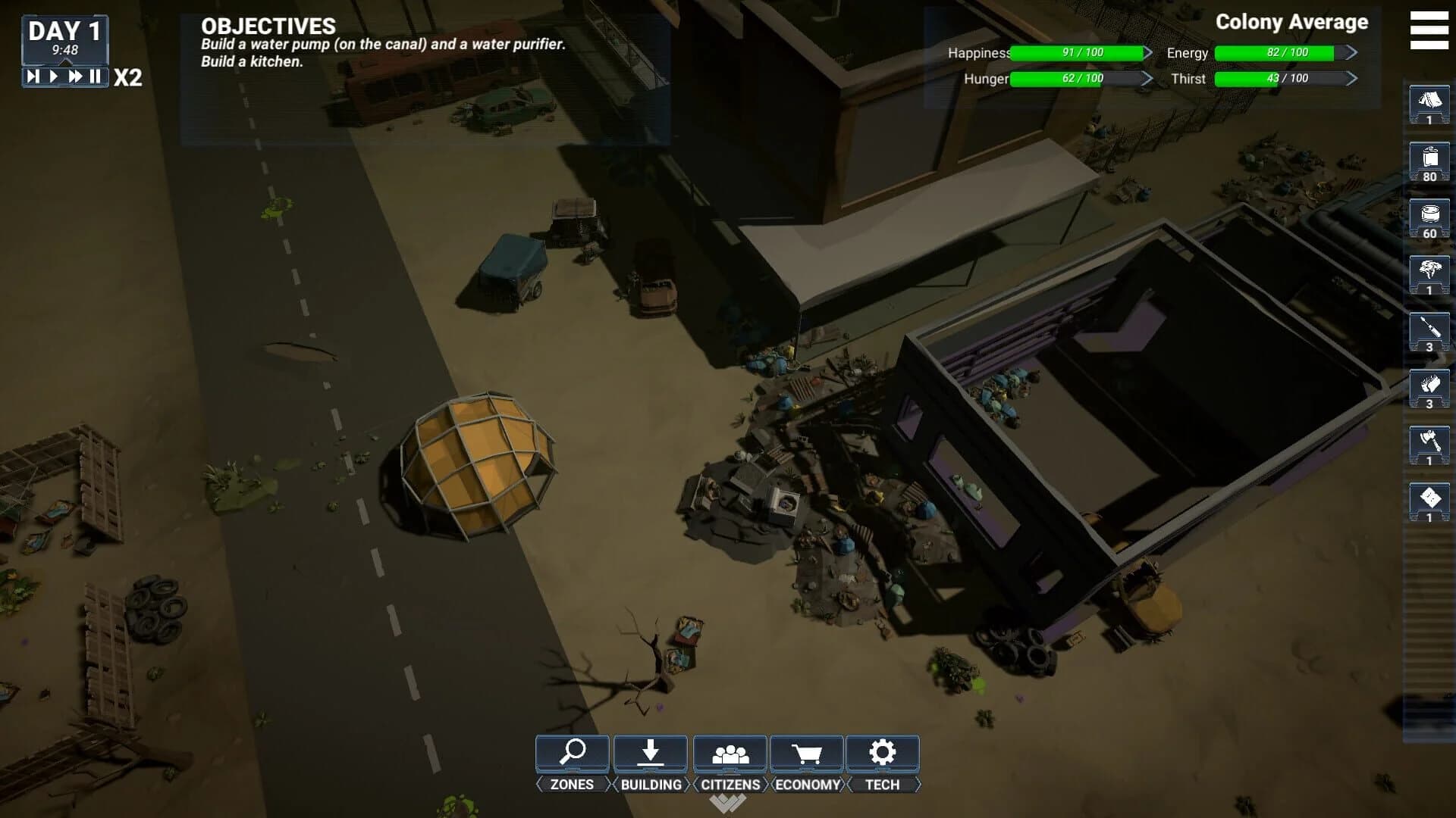 Wastelan Wars screenshot 1