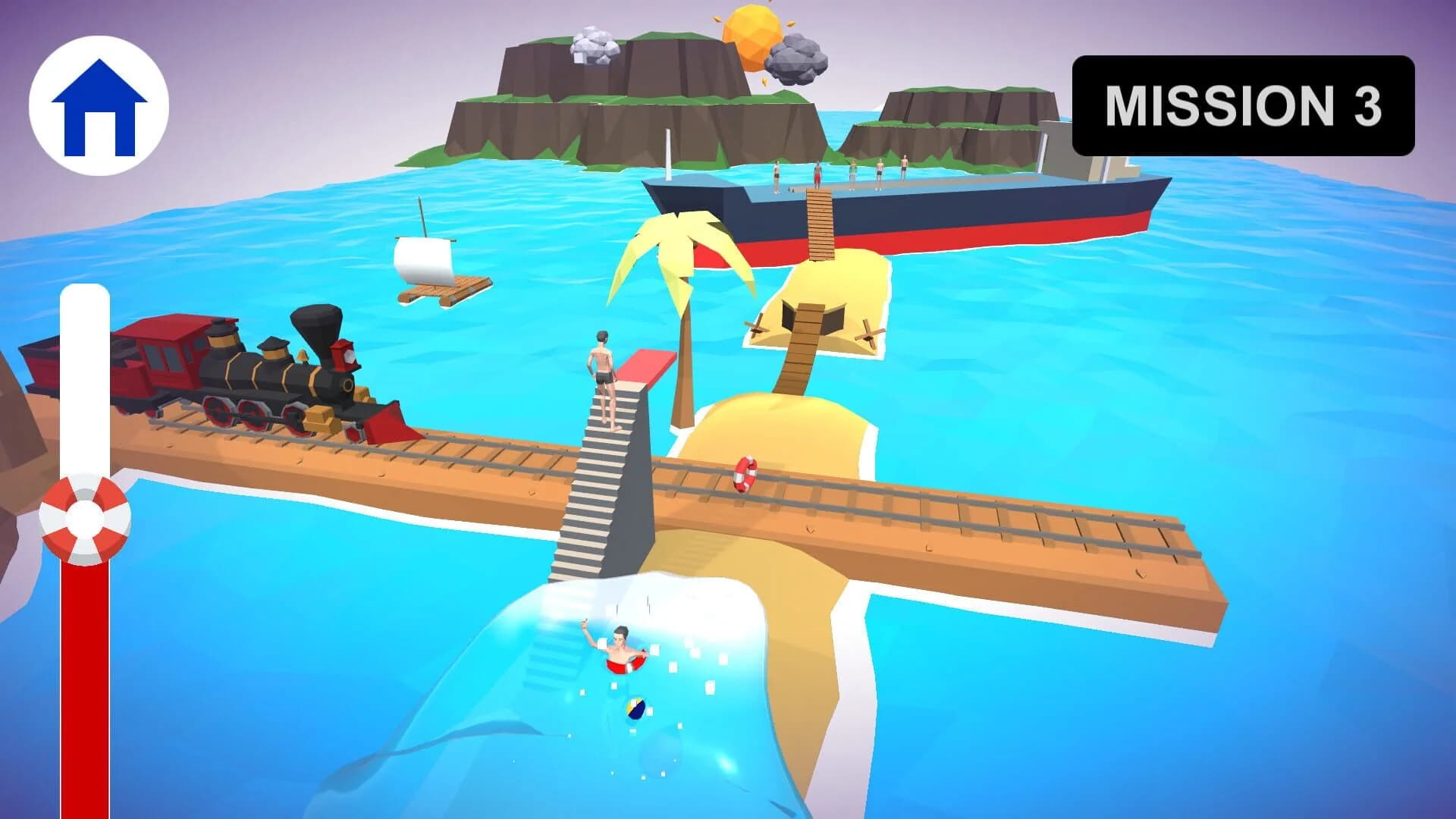 Waves Running Simulator screenshot 1