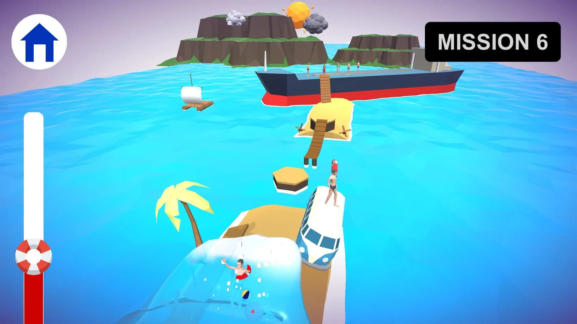 Waves Running Simulator screenshot 2