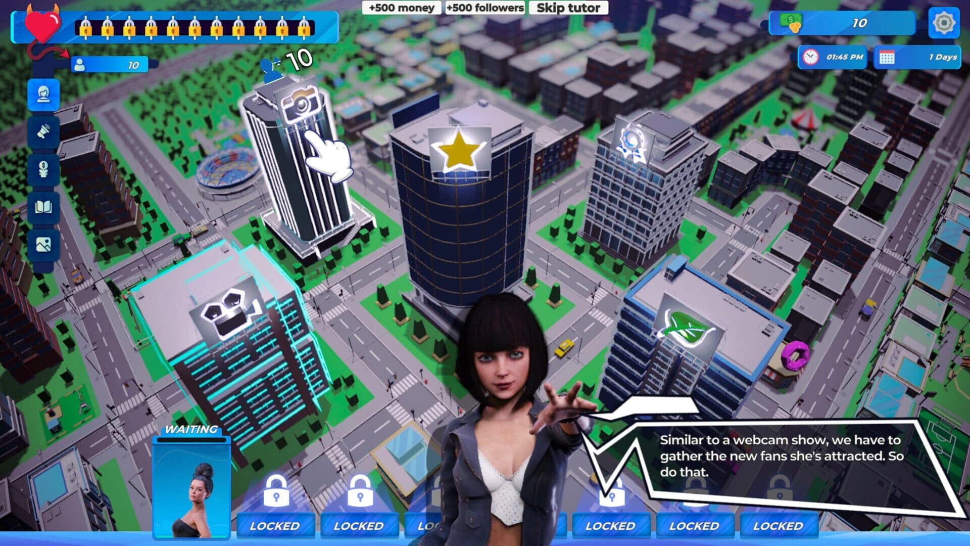 WebCum Empire Tycoon screenshot 1