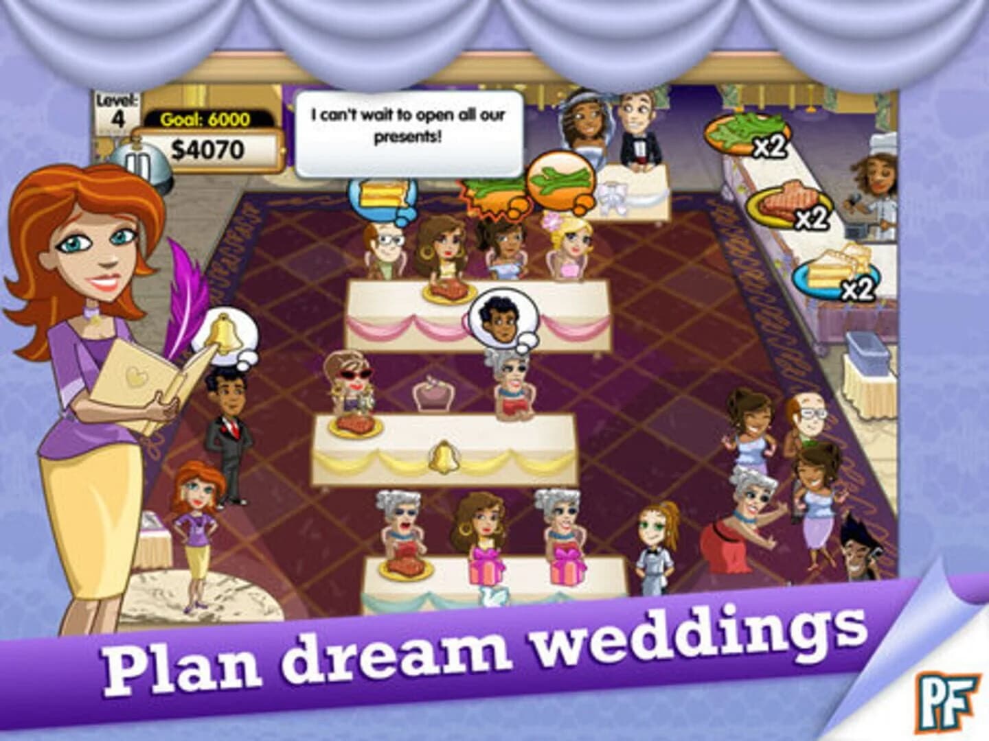 Wedding Dash Deluxe screenshot 1