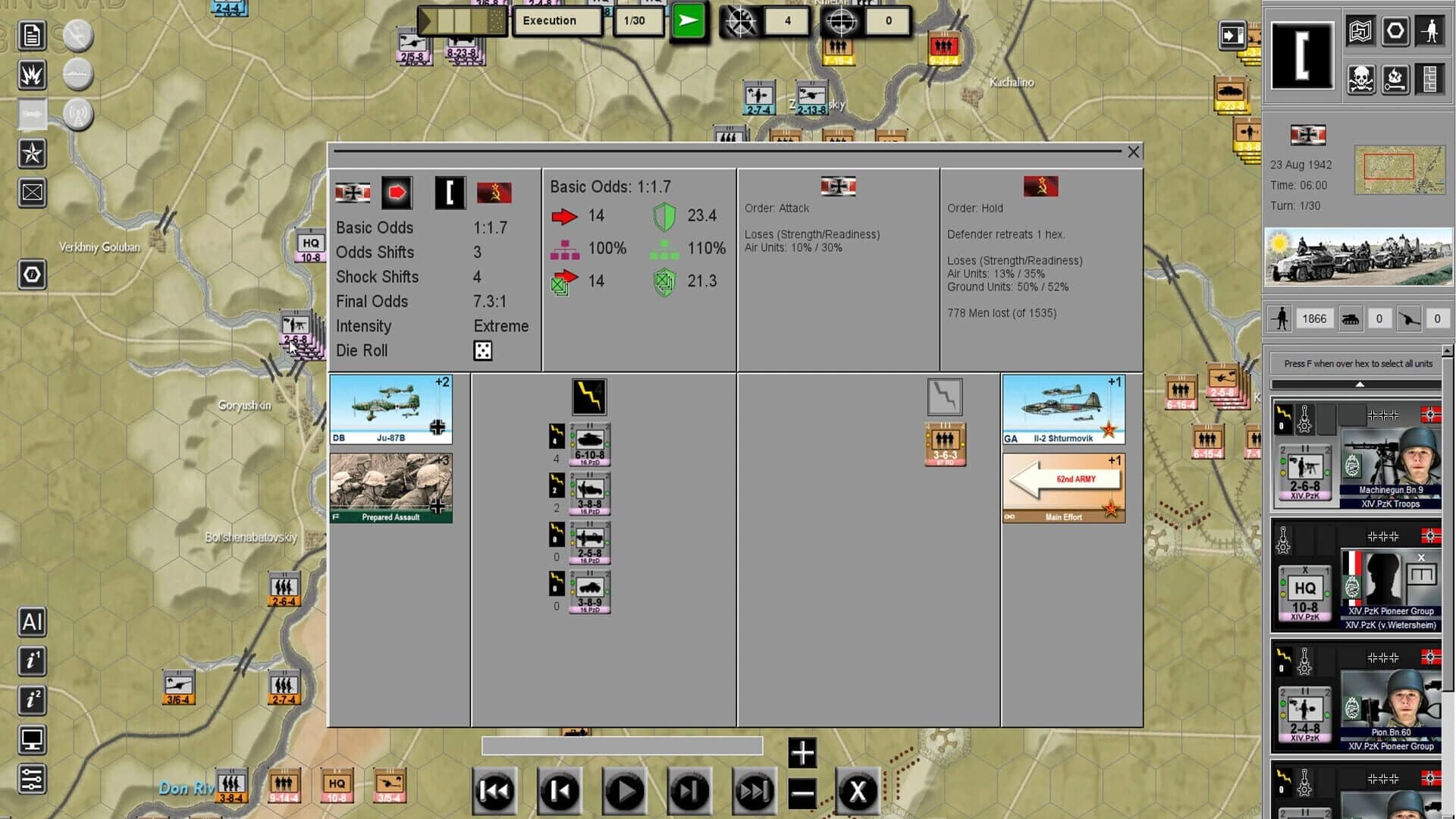 WEGO World War II: Stalingrad screenshot 4
