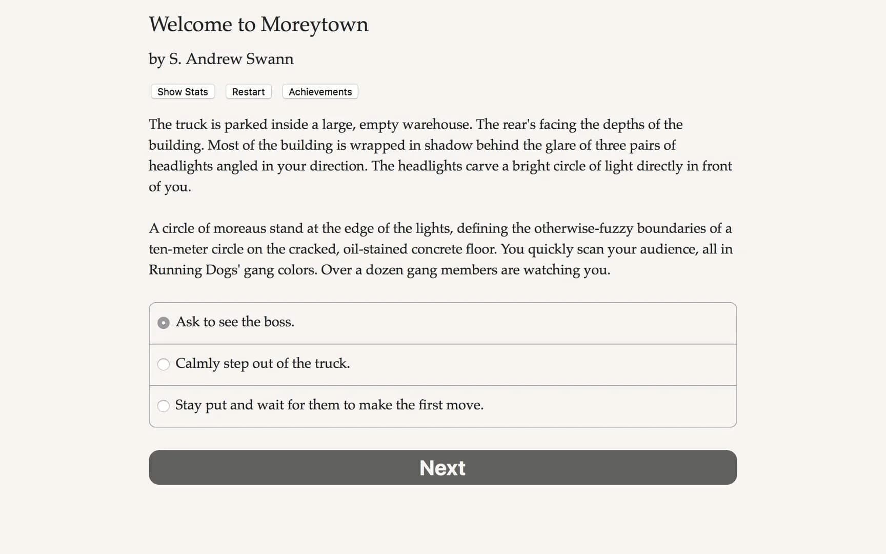 Welcome to Moreytown screenshot 4