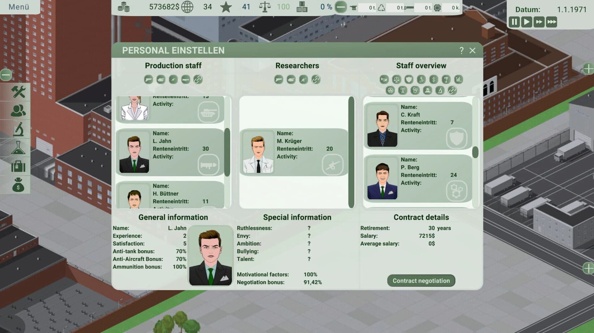 Werner Waffenwerke: Arms Tycoon screenshot 5