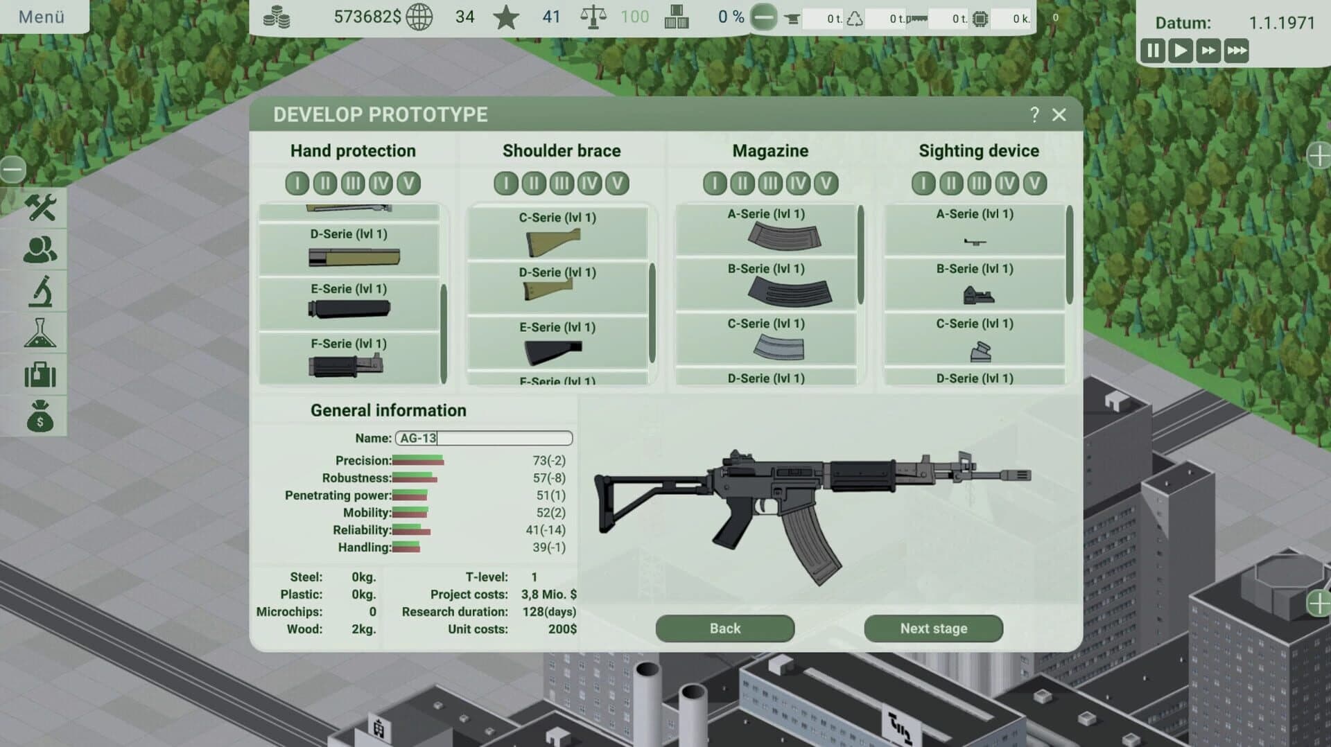 Werner Waffenwerke: Arms Tycoon screenshot 4