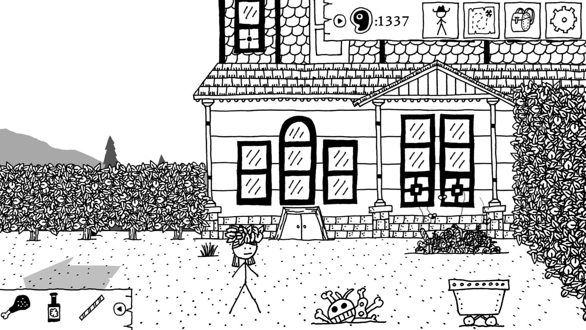 West of Loathing: Reckonin' at Gun Manor screenshot 1