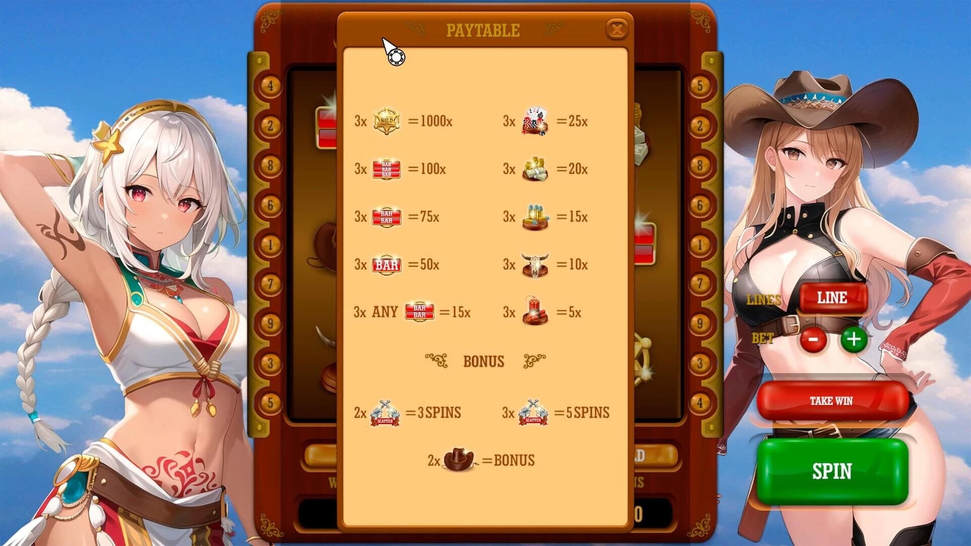 Western Slot Machine screenshot 4