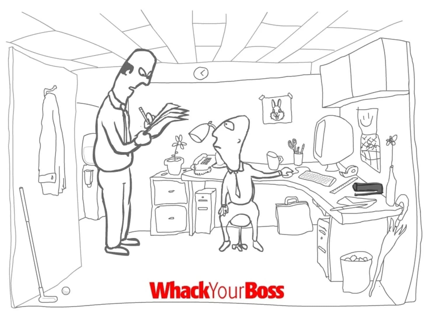 Whack Your Boss screenshot 1