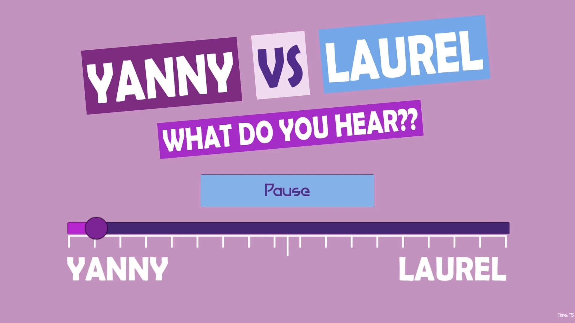 What do you hear?? Yanny vs Laurel screenshot 1