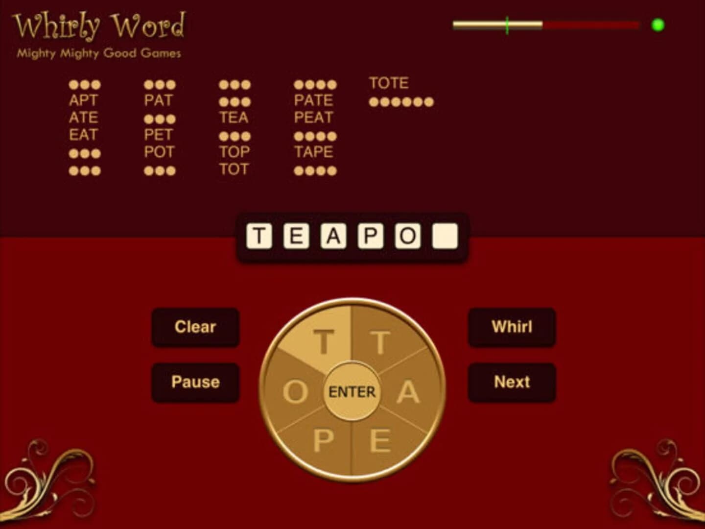 Whirly Word screenshot 2