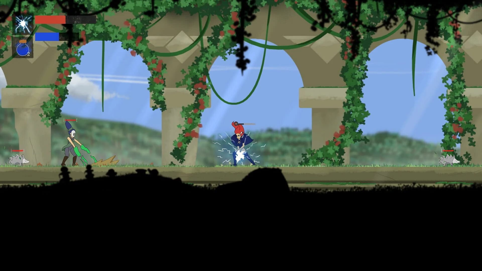 White Flame Inna: Daughter of the Void screenshot 2