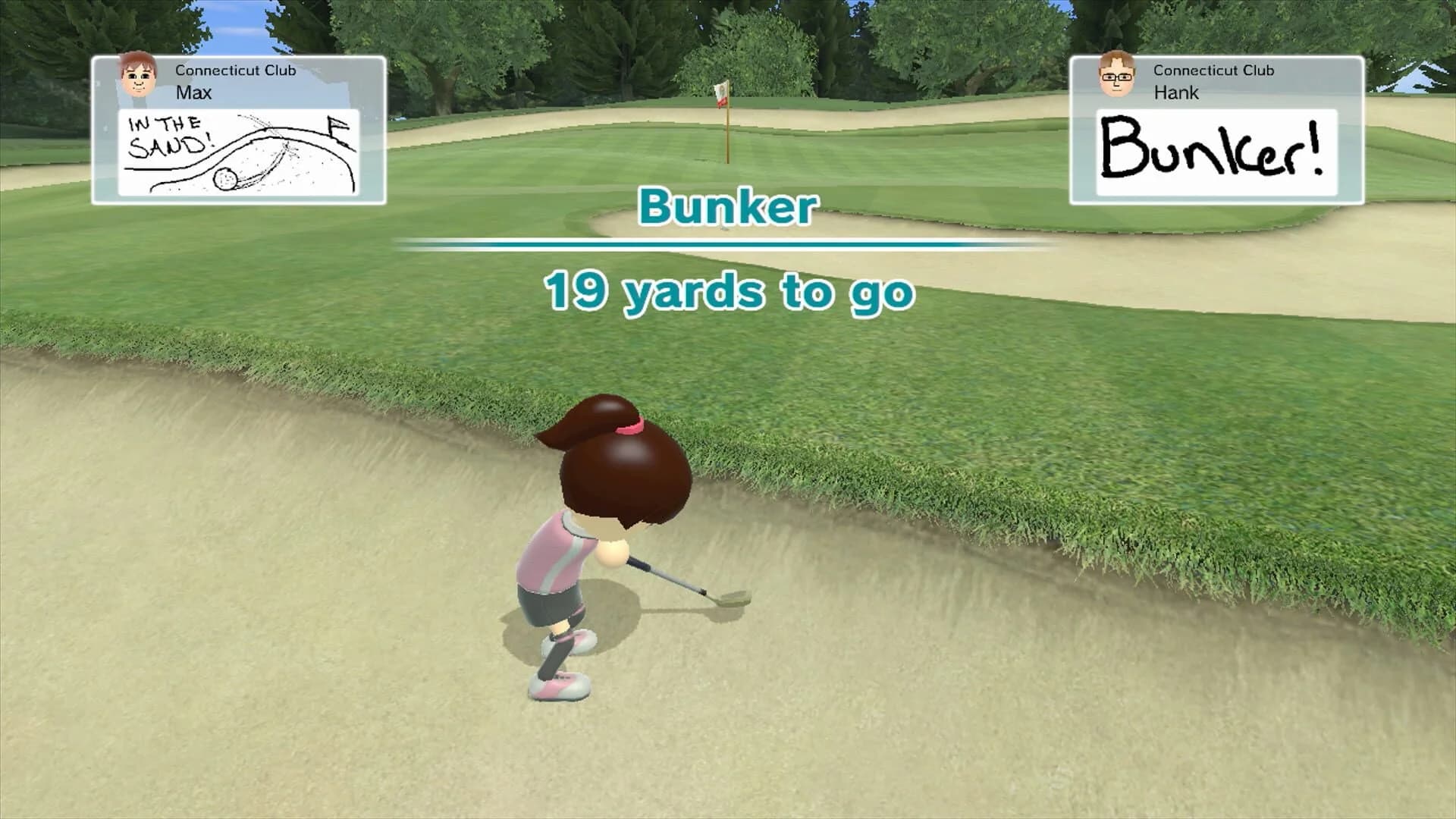 Wii Sports Club: Golf screenshot 5