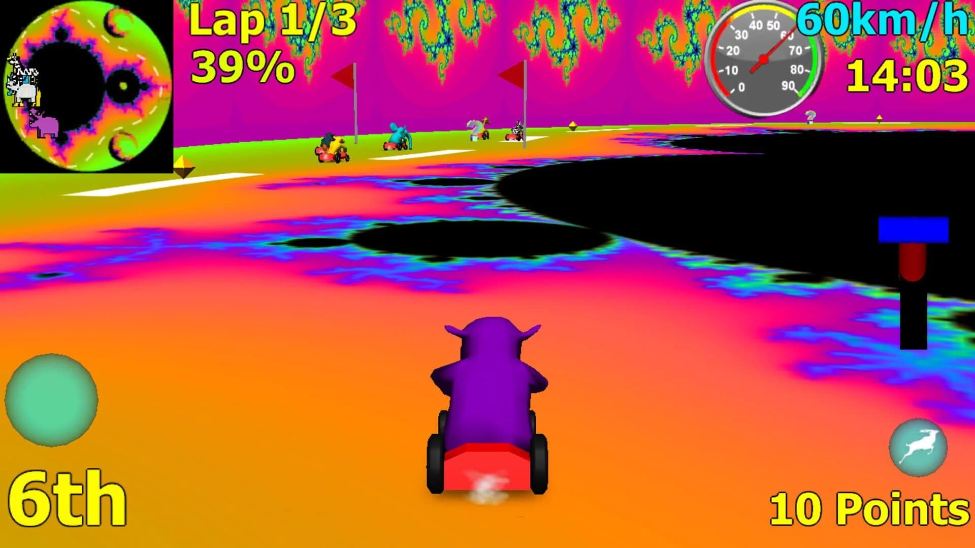 Wild Animal Racing screenshot 2