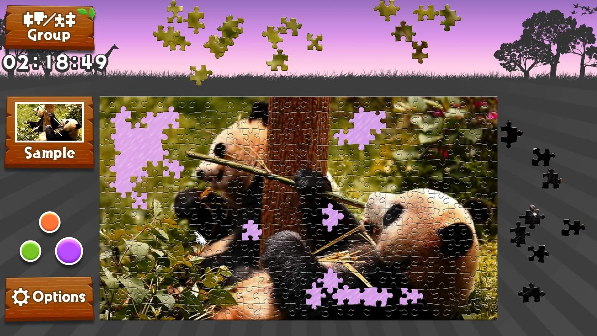 Wild Animals - Animated Jigsaws screenshot 1