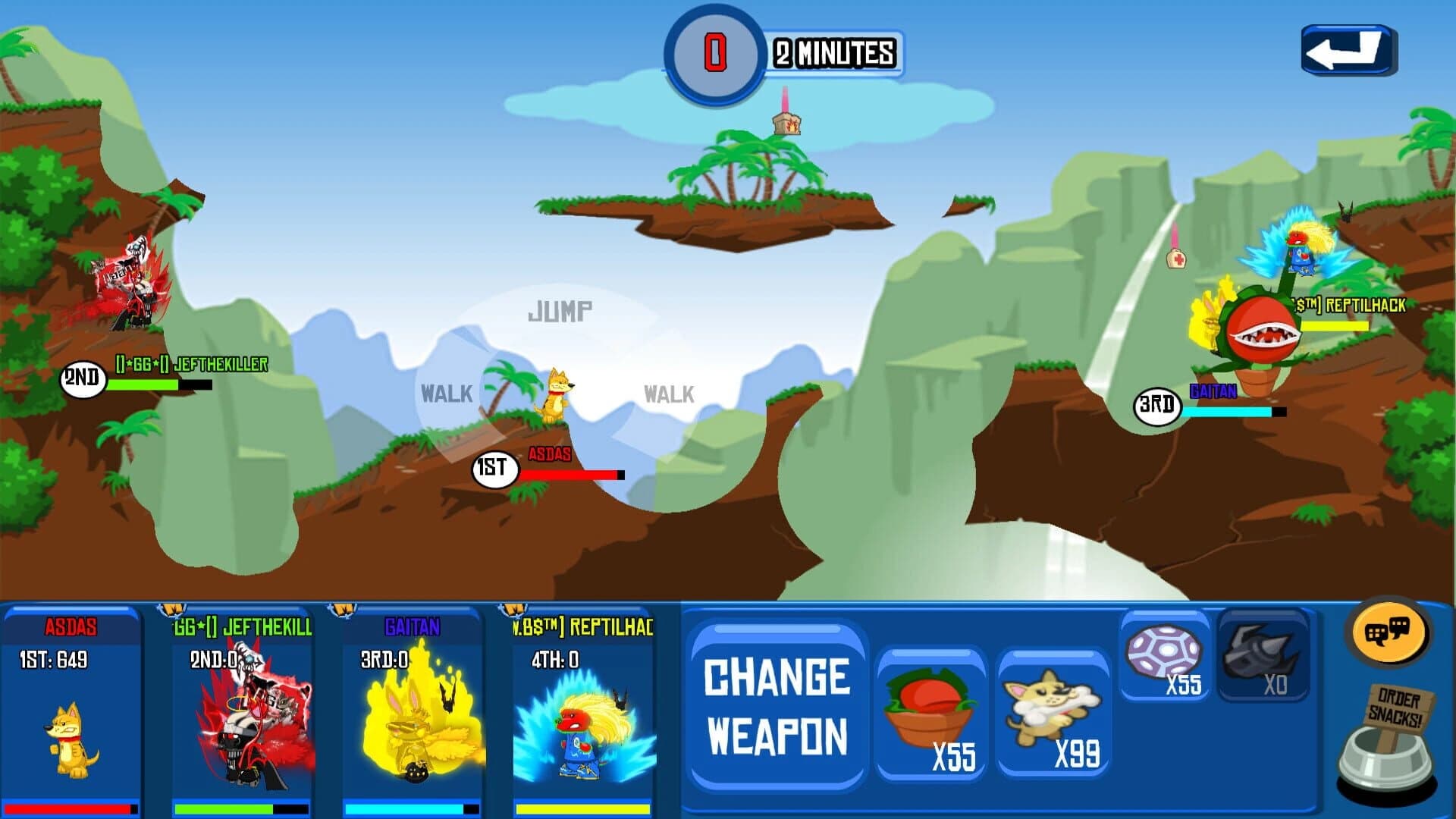 Wild Ones Battle Stadium screenshot 2