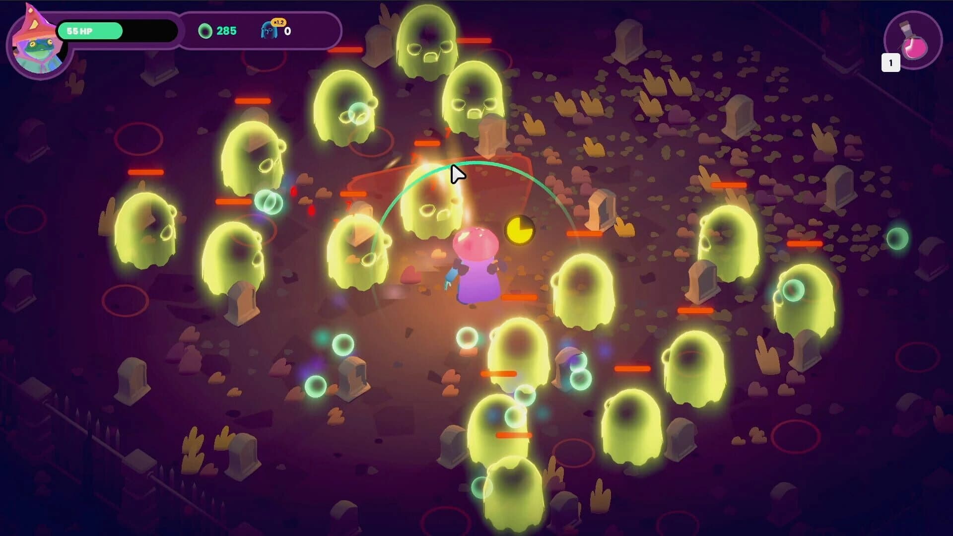 Wildwood: Graveyard Defense screenshot 1