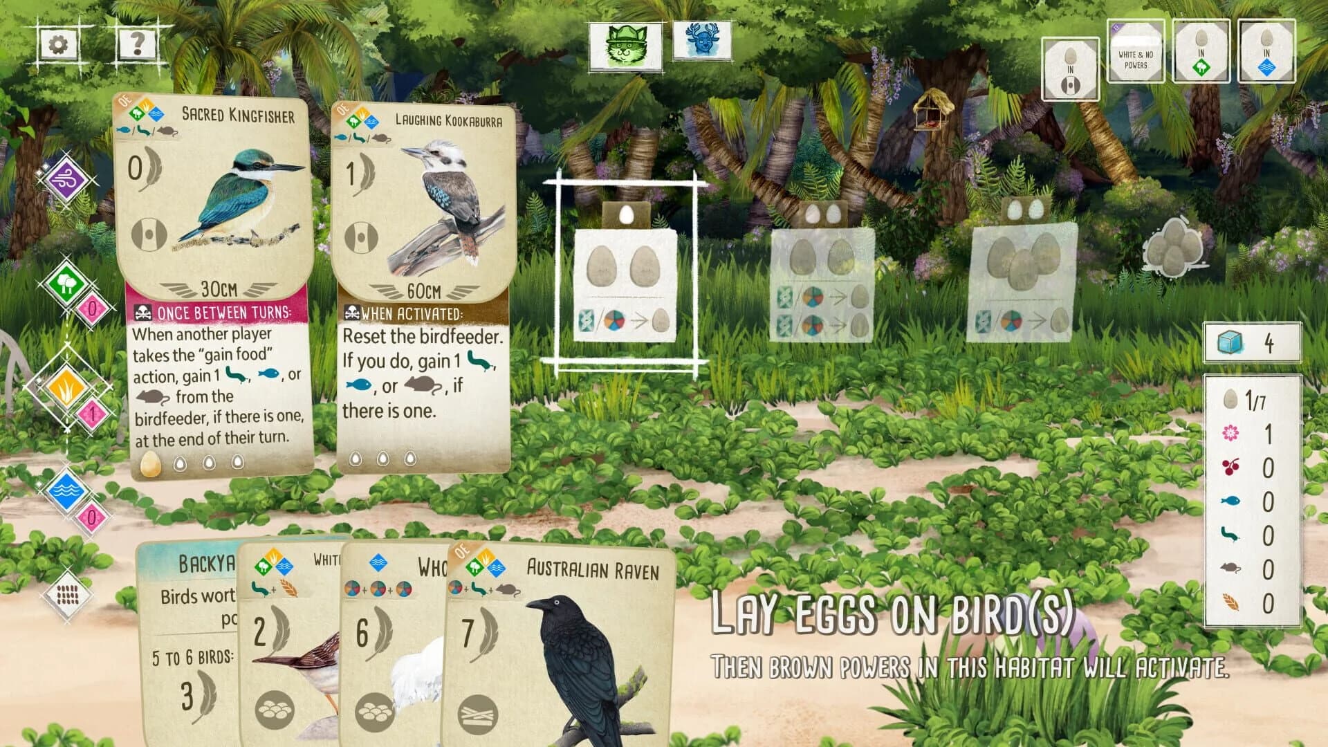 Wingspan: Oceania Expansion screenshot 5
