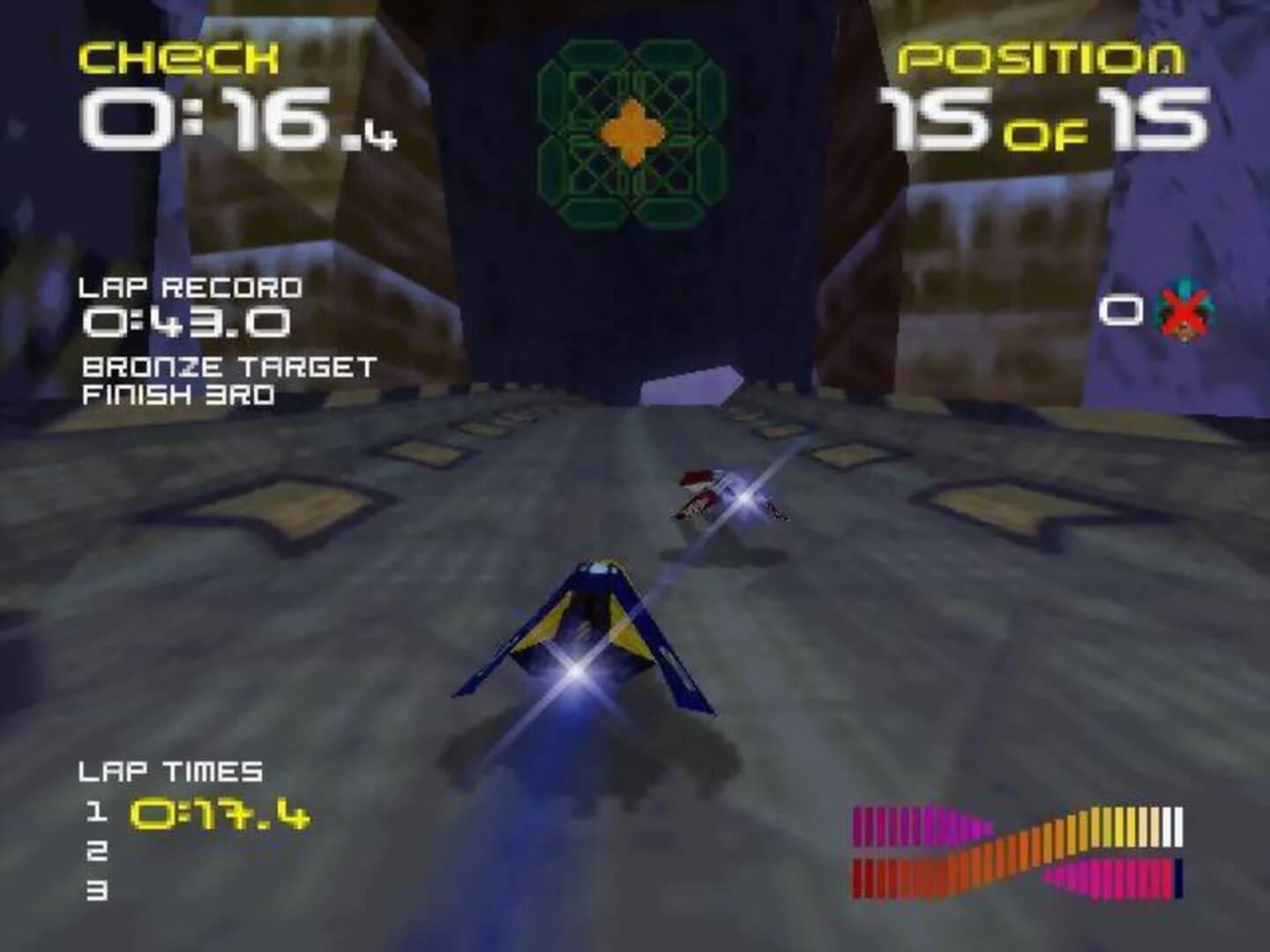 Wipeout 64 screenshot 1