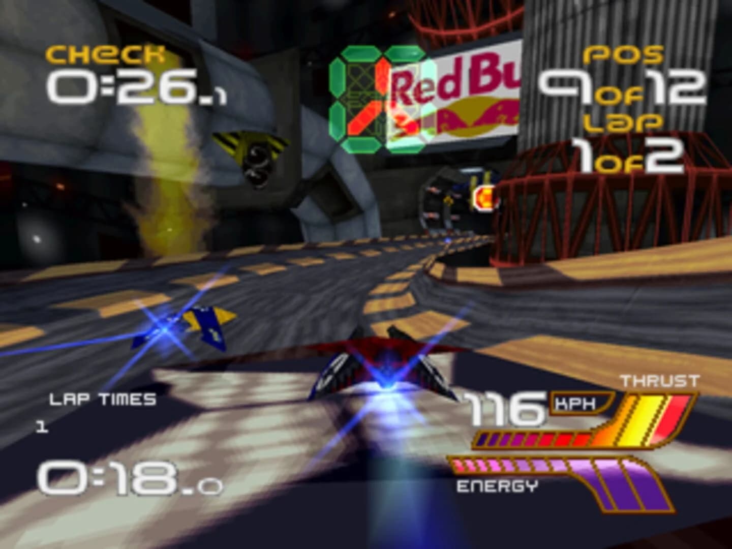 Wipeout XL screenshot 2