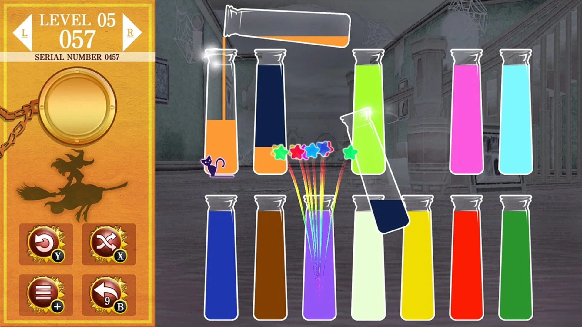 Witch's Potion: Water Sort Puzzle screenshot 2