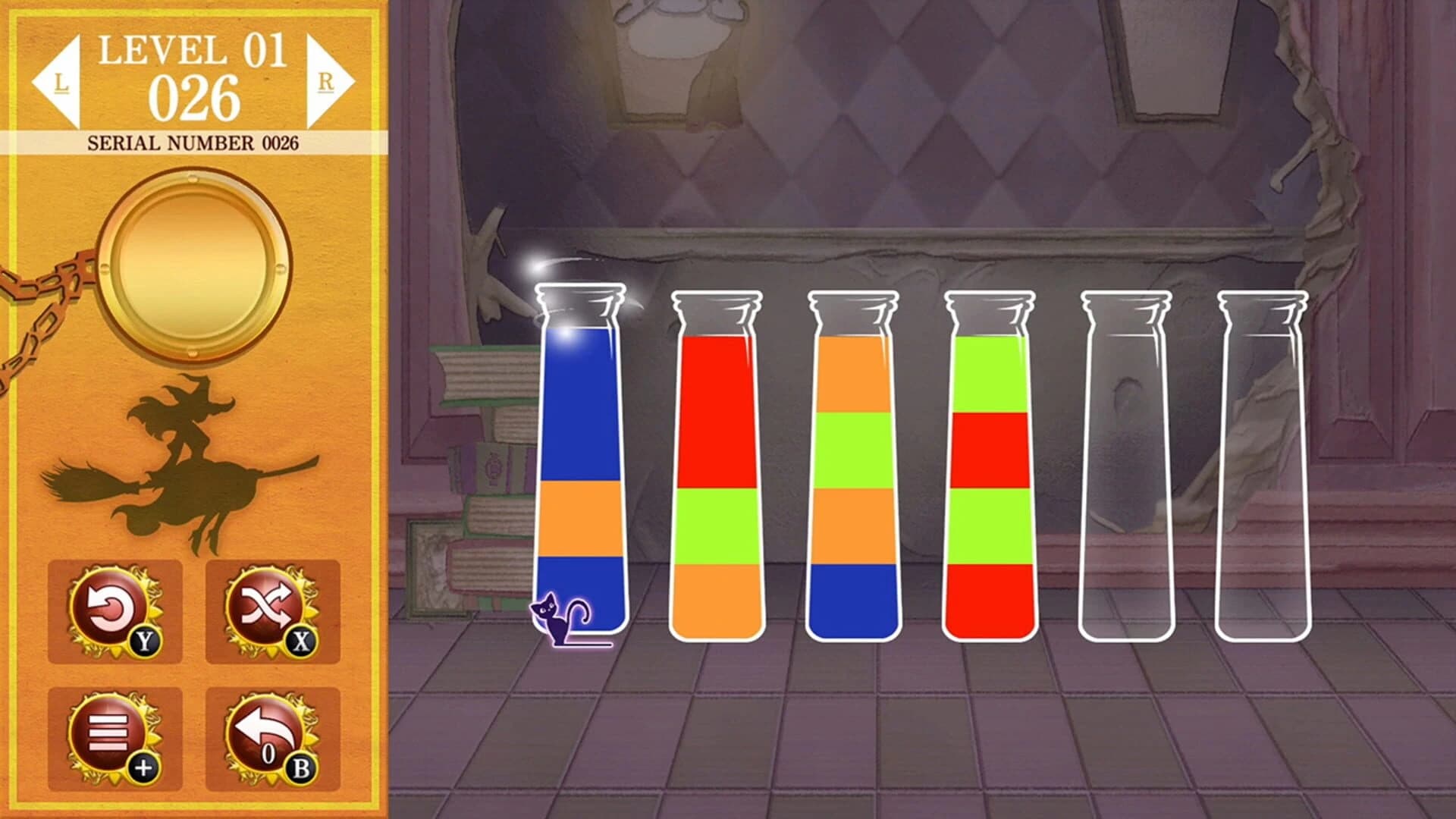 Witch's Potion: Water Sort Puzzle screenshot 1