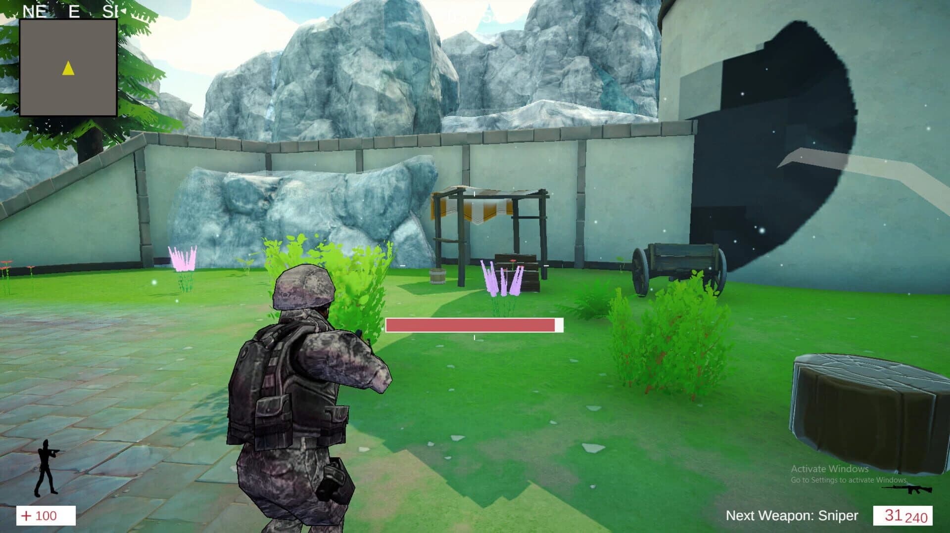 Wizards vs. Soldiers And Robots screenshot 2