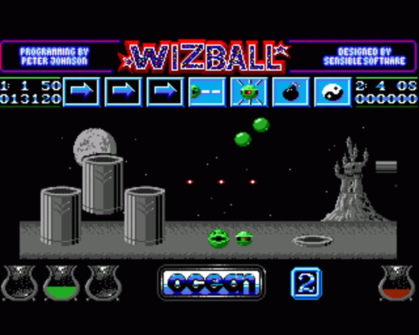 Wizball screenshot 1