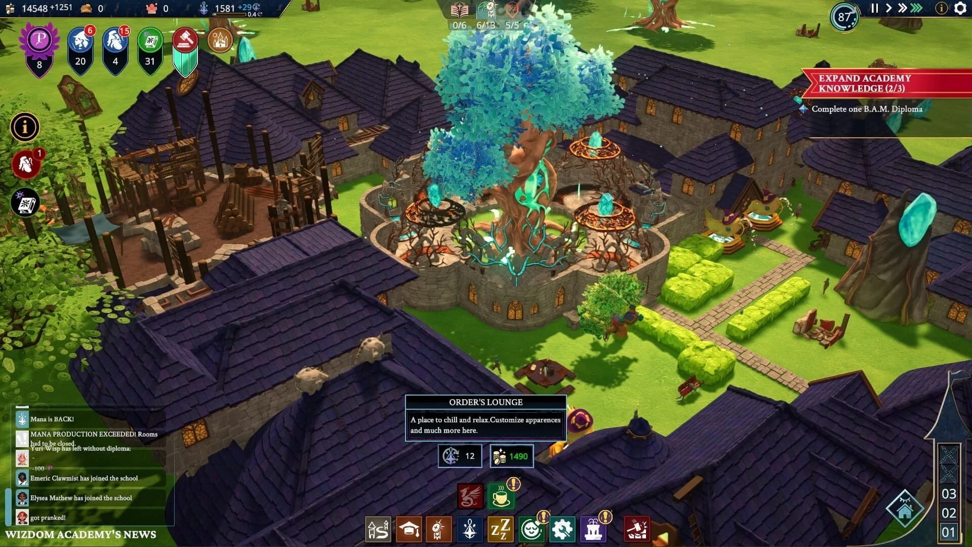 Wizdom Academy screenshot 1