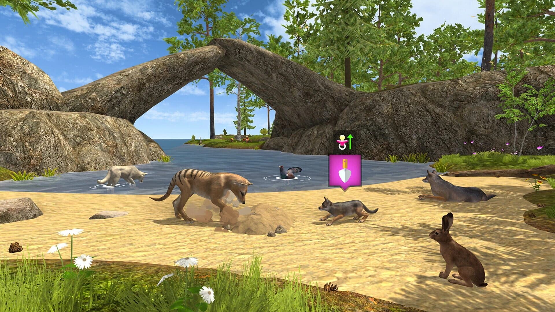 Wolf Hero: Animals vs. Robots screenshot 5