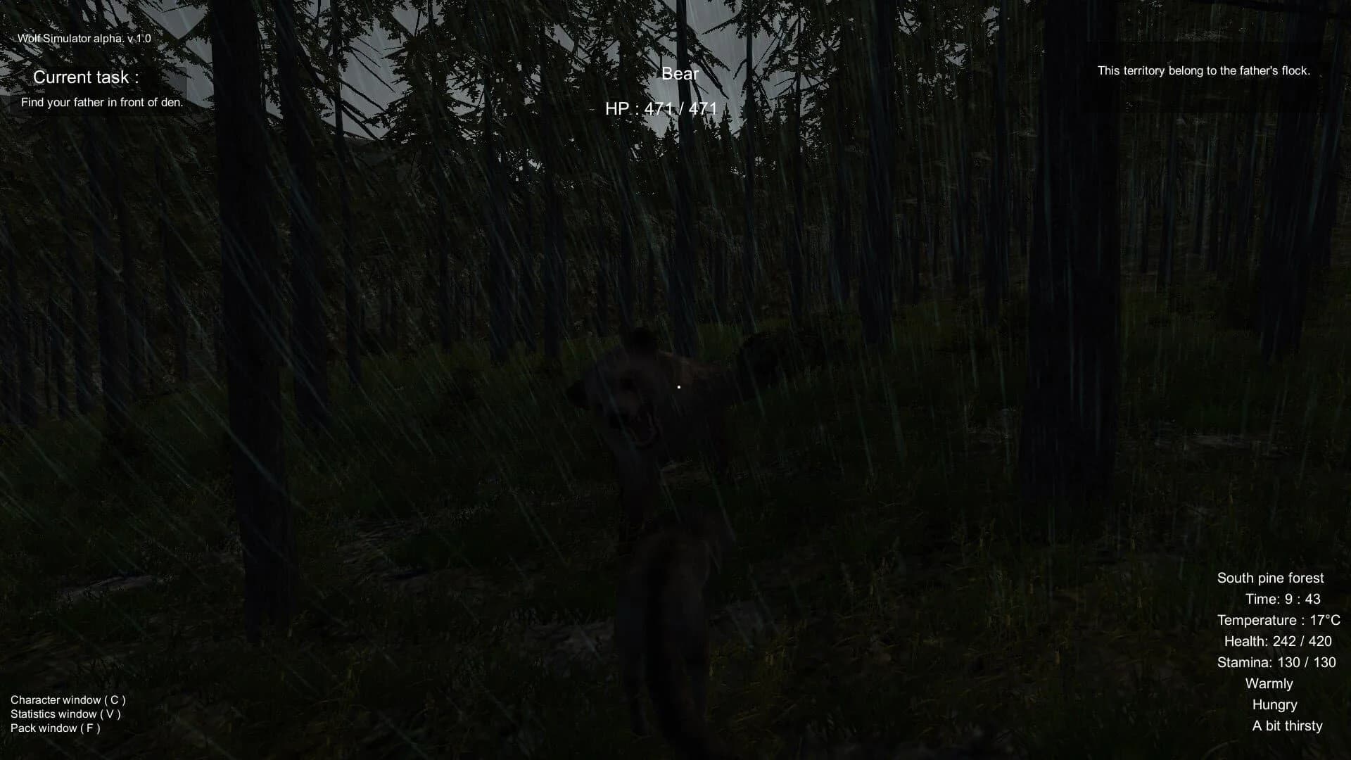 Wolf Simulator screenshot 4