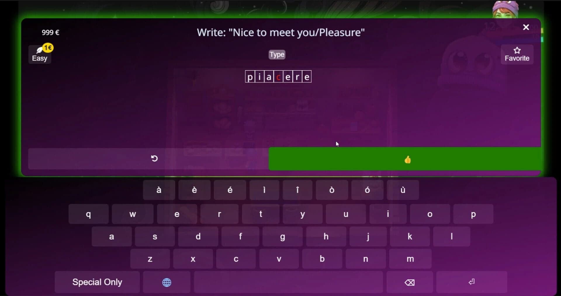 WonderLang Italian screenshot 3